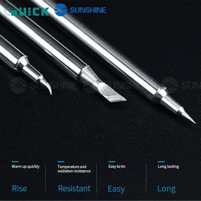 Фото QUICK оригинальный TS1200A бессвинцовое паяльное жало паяльное жало ручка сварочная ручка паяльные инструменты TSS02-SK TSS02-J TSS02-I №1
