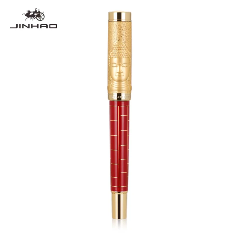 

JINHAO WUDAO Sakyamuni перьевая ручка из иридистого золота