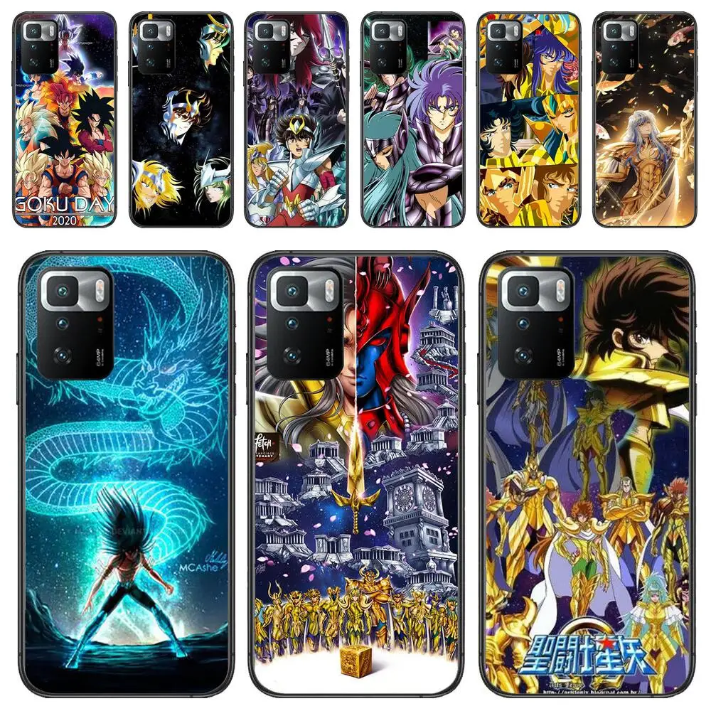 

Saint Seiya Phone cover For Redmi Note 4 5a 5 6 7pro 7 8 8pro 8t 9 pro max 9s 9t 10 10pro Phone case soft
