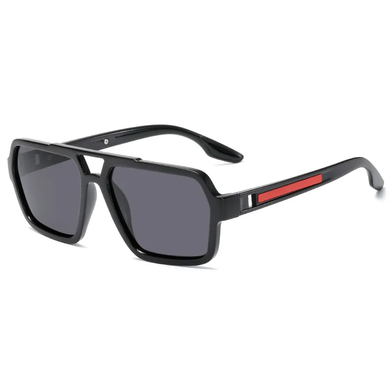 Мужские Модные Солнцезащитные Очки Yusha Поляризационные Двухлучевые Для Вождения