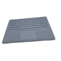 plamrest with keyboard and touchpad for microsoft surface 1769 gray color