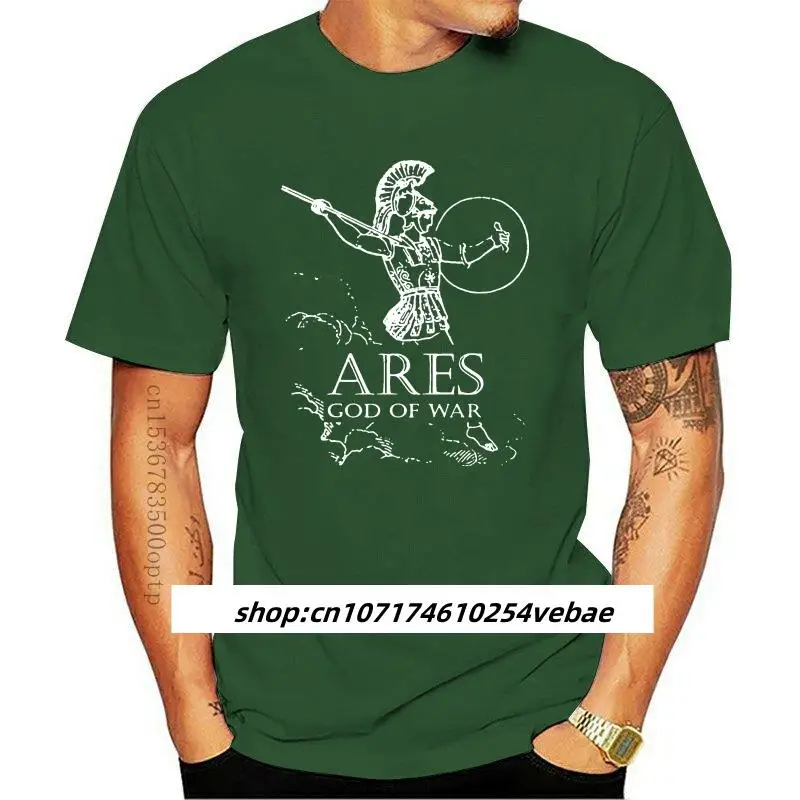 

Kaus Pria Kaus Desain Mitologi Yunani Ares God Of War Atasan Kaus Wanita