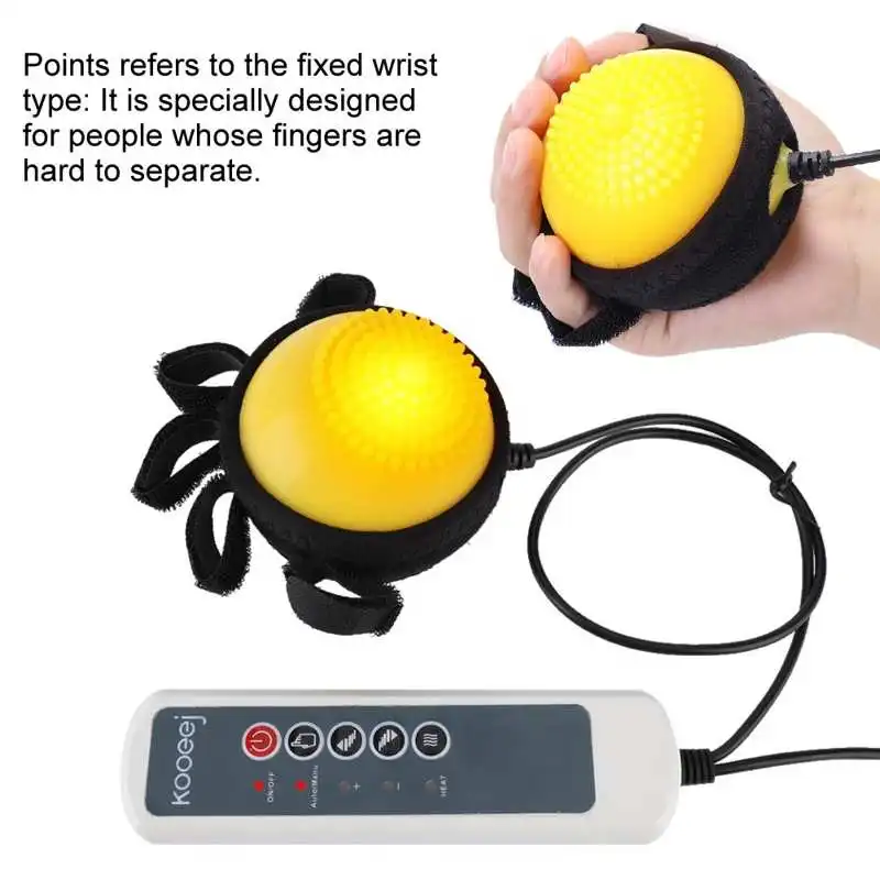 

Infrared Heating Massager Electric Finger Recovery Training Silicone Rehabilitation Balls