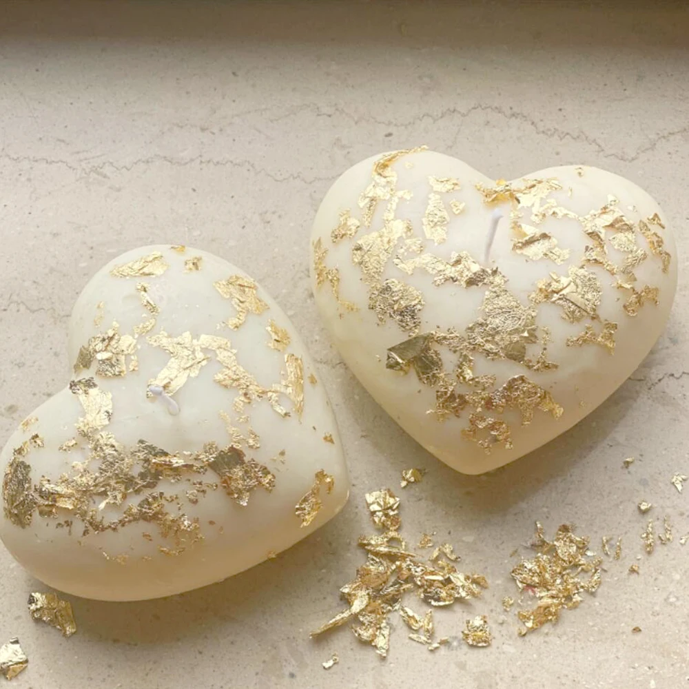 Силиконовая форма в форме сердца для ароматизированных свечей подарок любителей