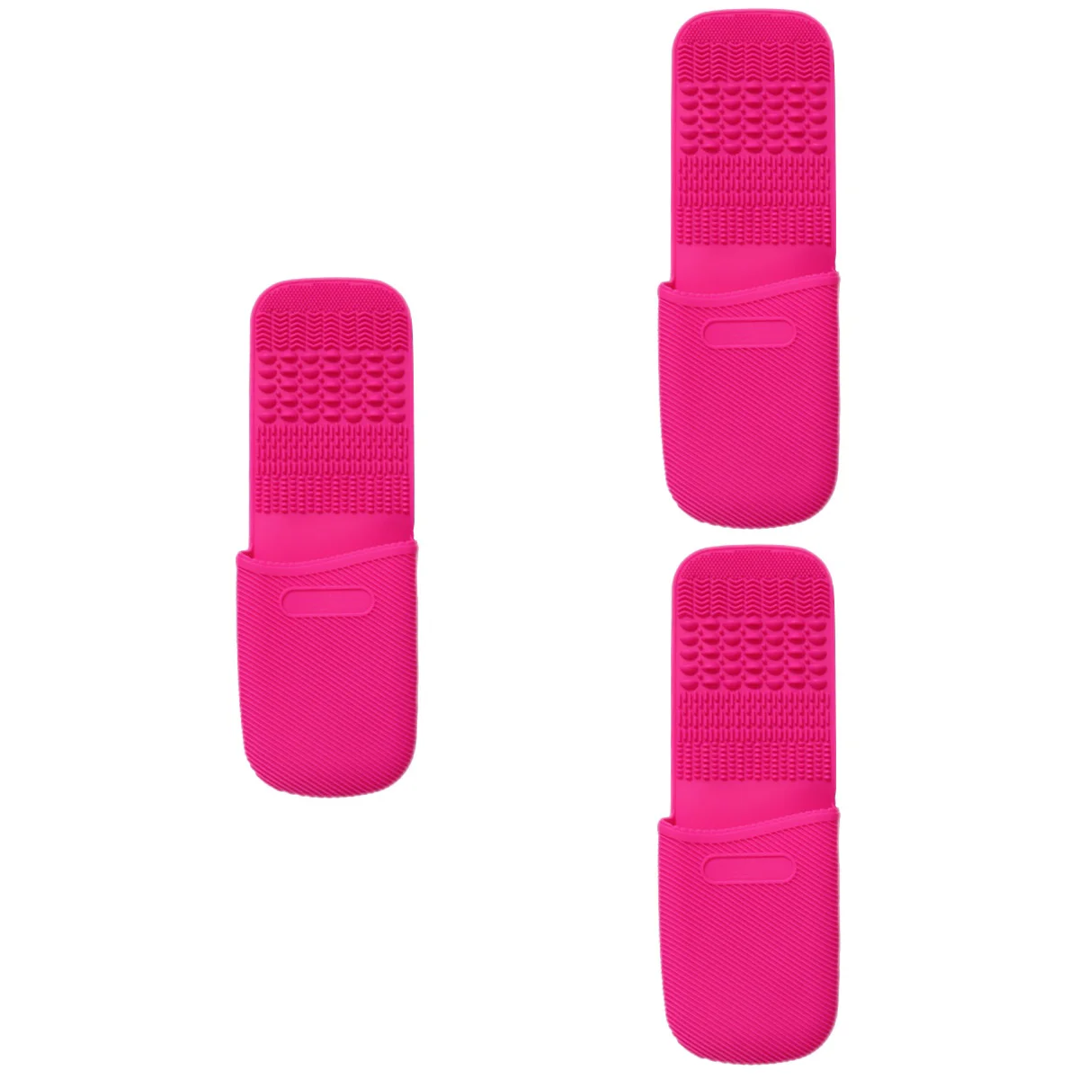 

3pcs Makeup Brush Cleaning Holder with Sucker Beauty Makeup Tool Storage Box