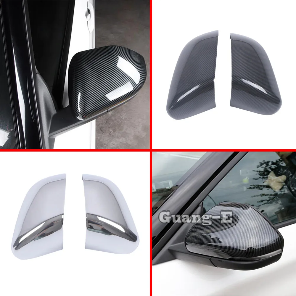 

Стайлинг кузова автомобиля, задняя сторона заднего вида, боковая дверь, рамка с отделкой, 2 шт. для Ford Explorer U625 2019 2020 2021 2022 2023