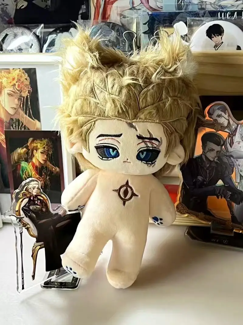 Фото 20 см Identity V Game Role Pustelnik Alva Lorenz для детей Kawaii Косплей Хлопковая кукла Одевание Плюшевые игрушки Подарки на день рождения Рождественский подарок №1