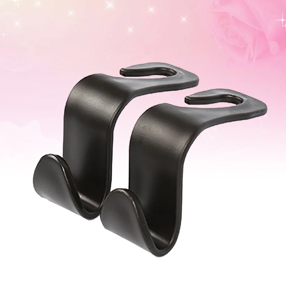 

2PCS Vehicle Backseat Hanger Portable Backseat Hooks Vehicle Headrest Hooks Auto Backseat Hooks Plastic Headrest Hooks
