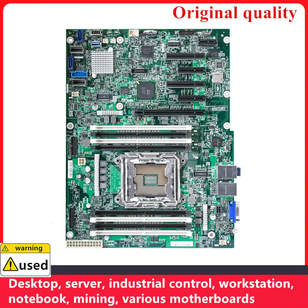 Б/у 100% протестированный X99 для ML110 G9 GEN9 791704-001 775268-002 LGA 2011 V3 2011-3 DDR4 C612 материнская плата