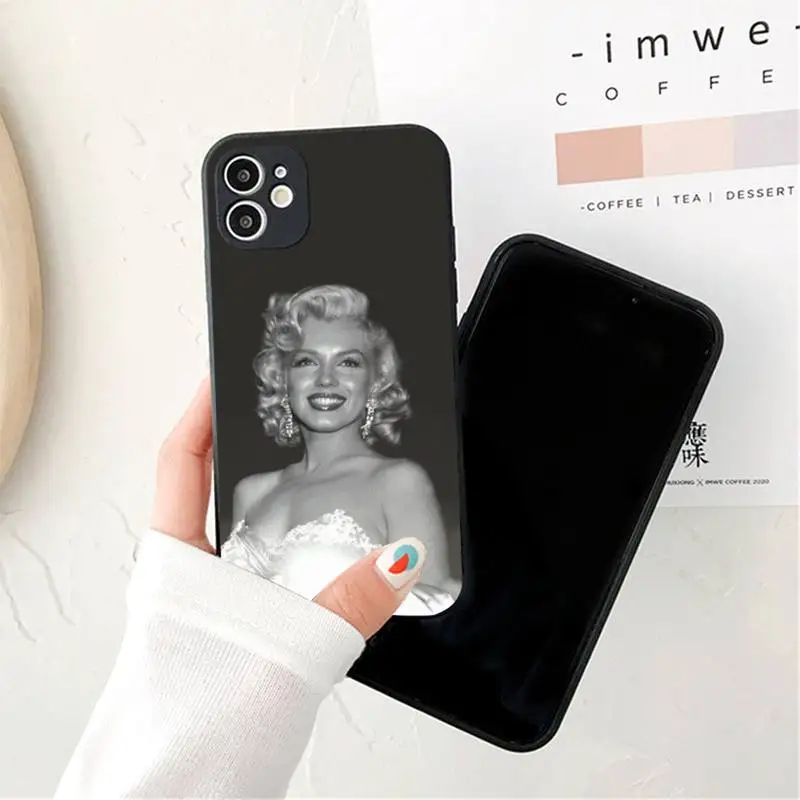 Чехол для телефона с Мэрилин Монро iphone 12 11 13 7 8 6 s plus x xs xr pro max mini shell |