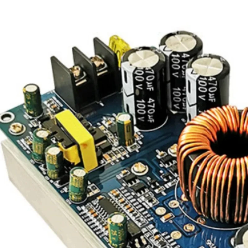 1 шт. DC20V-70V до DC2.5V-58V 30A Регулируемый понижающий модуль питания