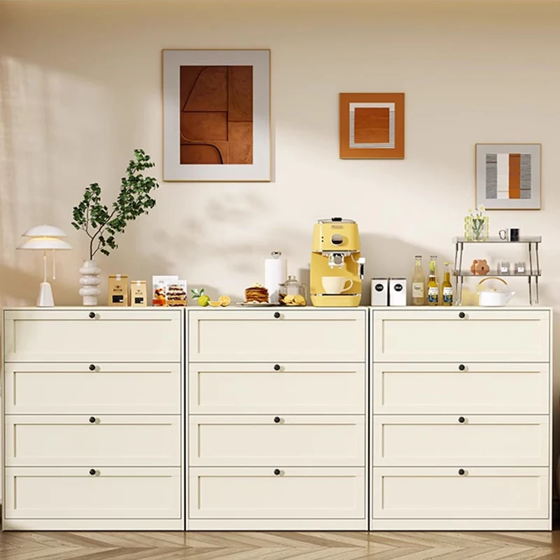 Бытовой шкаф для спальни шкафчик с выдвижными ящиками многослойный гостиной