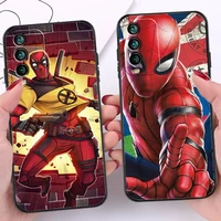 marvel wade winston wilson phone cases for xiaomi redmi 9at 9 9t 9a 9c redmi note 9 9 pro 9s 9 pro 5g soft tpu funda