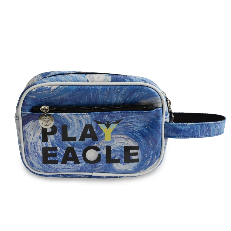 PLAYEAGLE 2023 New Designed Golf Handbag Zippered Pouch Outdoors Mini  Waterproof Portable Storage Wallet Men Women's Fashion