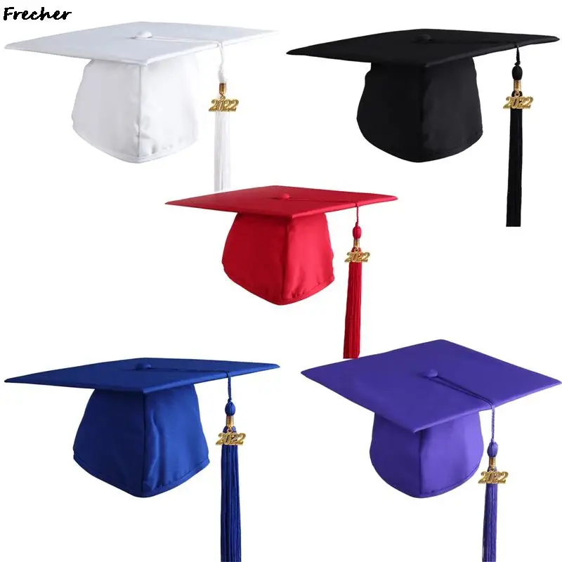 

2022 студенческие шапки для выпускного, школьная форма с кисточкой