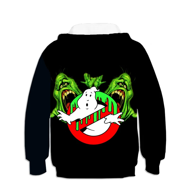 

Ghostbusters Kids Hoodie 2021 New 3D Printed Cartoon Chiildren Fun Anime Boys and Girls Fashion Sweatshirts and Tops Apparel