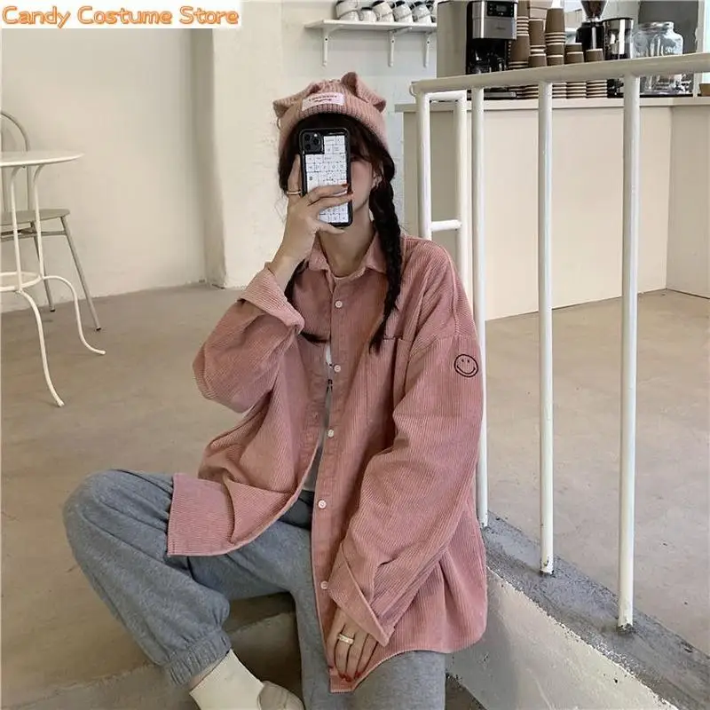 Рисунок 3 - Рубашка женская Вельветовая в стиле Харадзюку