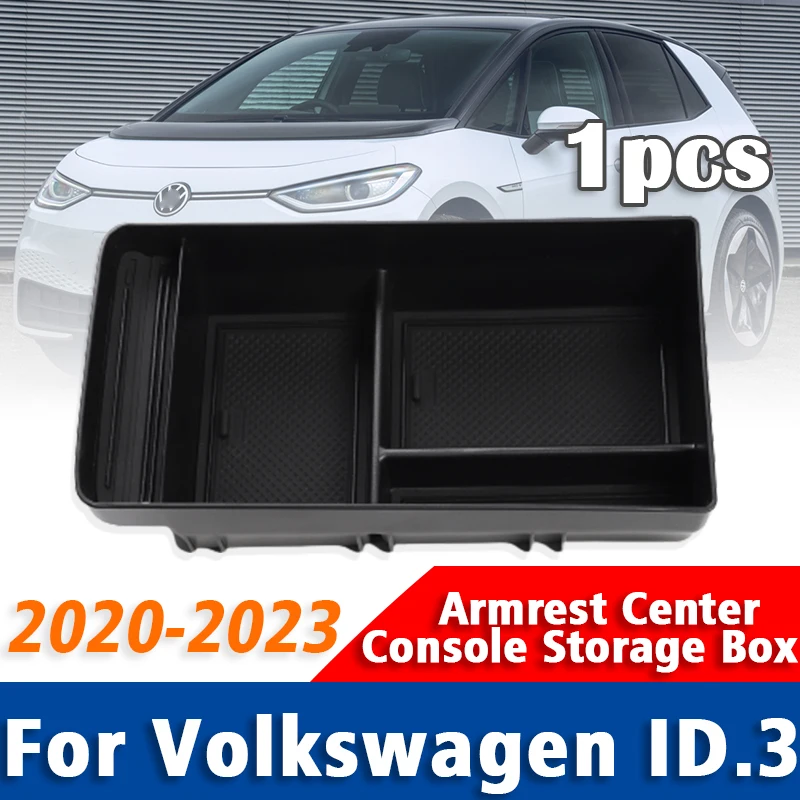 

For VW ID.3 ID3 ID 3 Accessories Center Console Armrest Storage Box Partition Center Console Armrest Storage Box Accessories