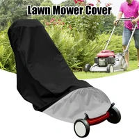 universal mower cover waterproof dust rain proof outdoor garden sunscreen tractor lawn mower cover drawstring outdoor cover