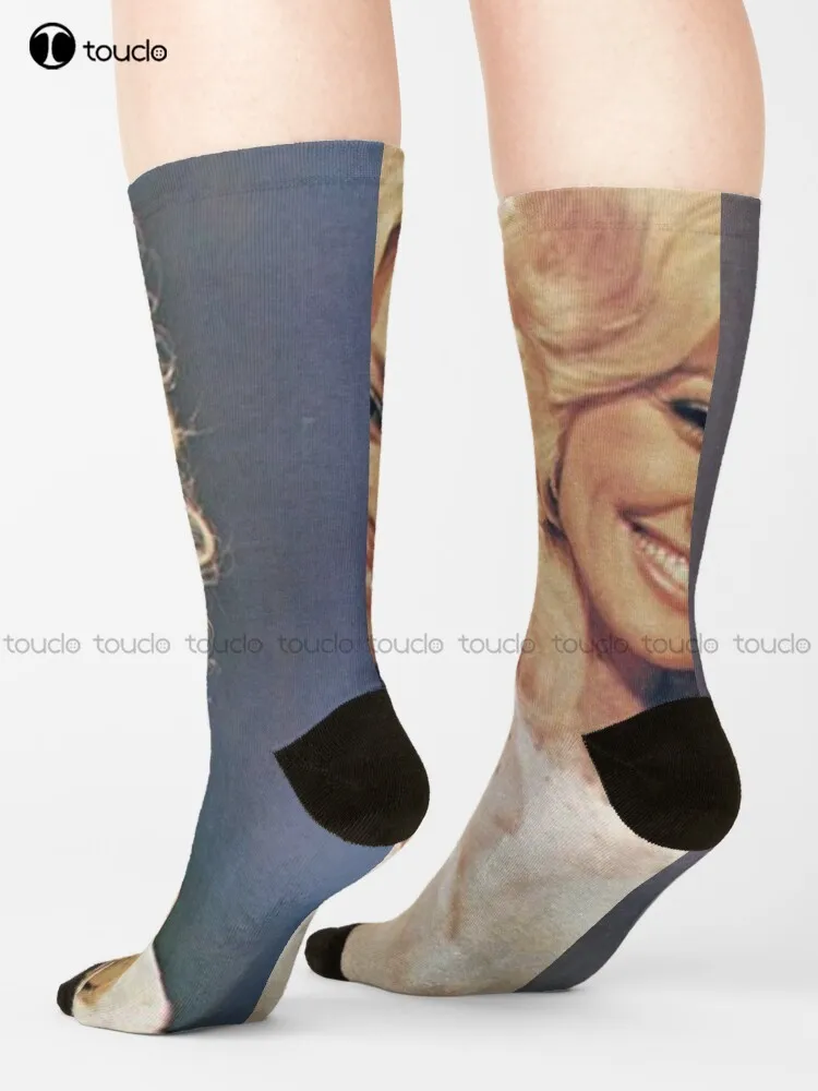 Dolly Parton Young Album 2021 Socks Tall Socks For Women Unisex Adult Teen Youth Socks Cute Pattern Funny Autumn Best Cartoon