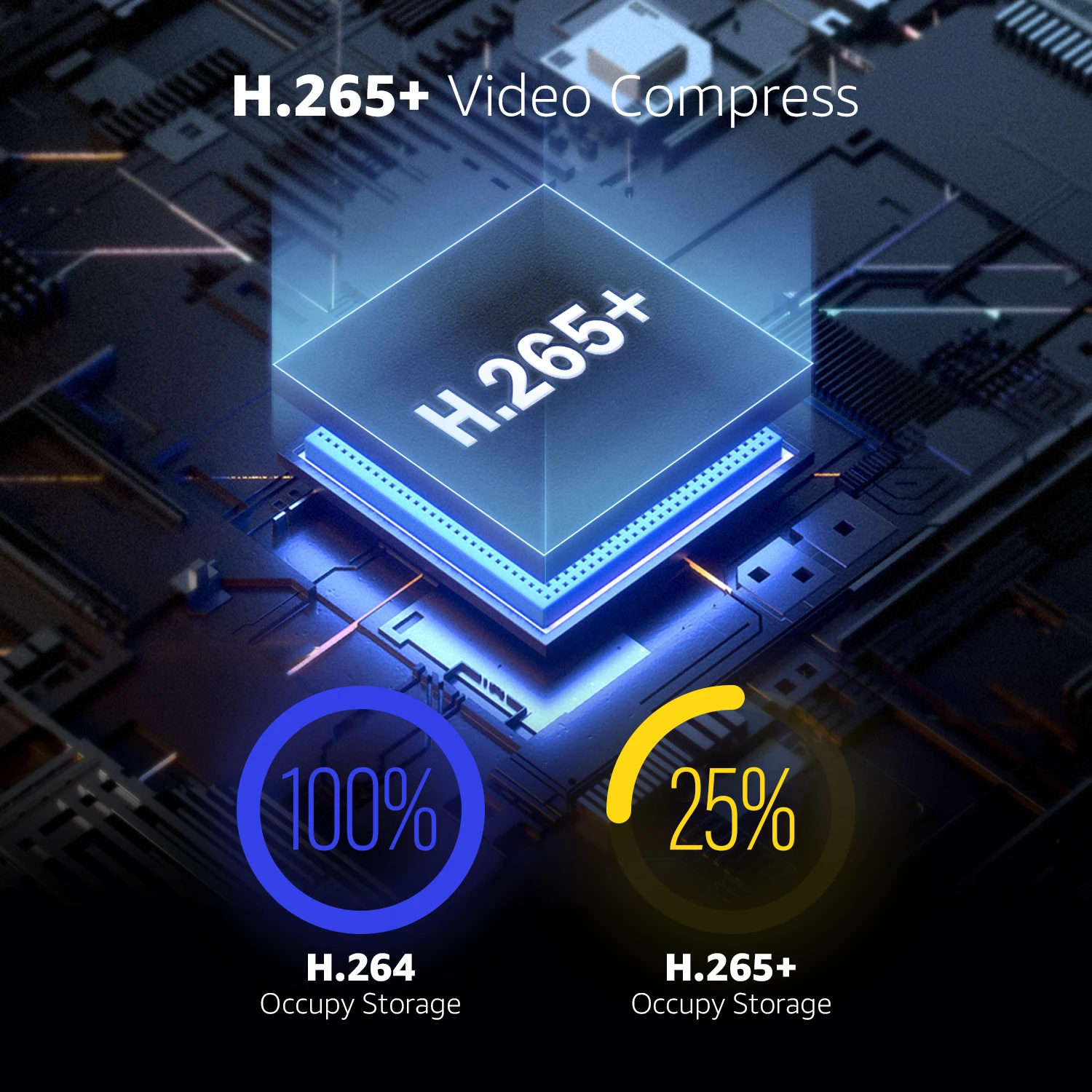 ANNKE 4K 8MP DVR с 8 камерами 1080p Ultra HD 5-в-1 Видеонаблюдение Выход H.265+ Видеорегистратор