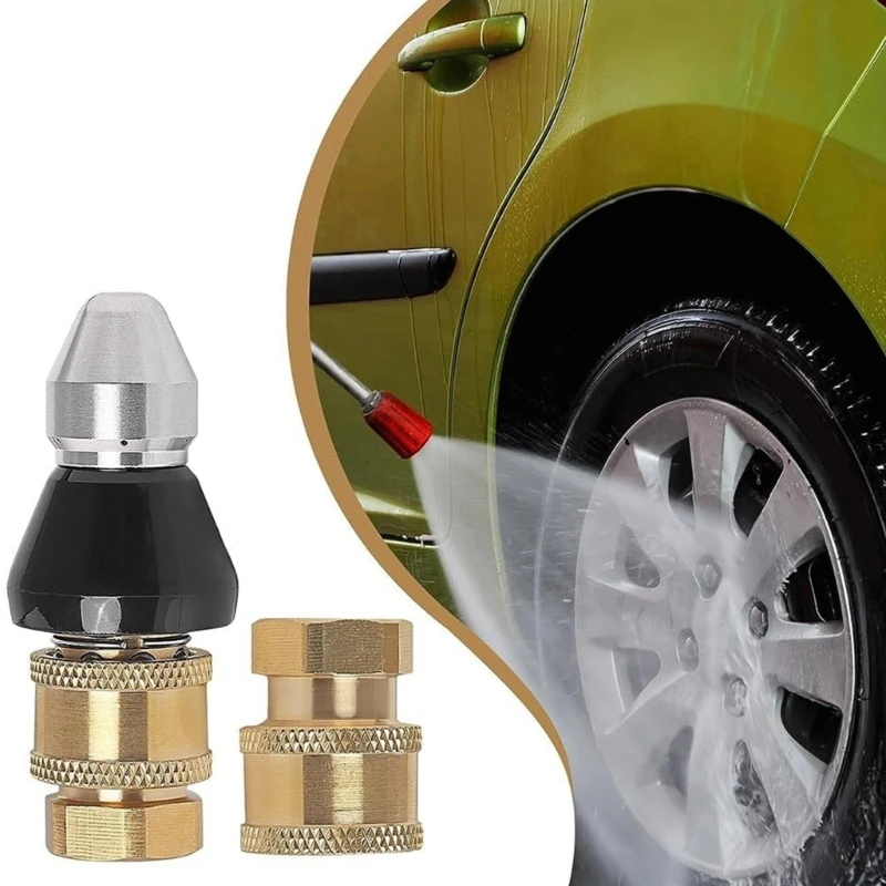 Сменная насадка для очистки 1 передняя 6 задняя канализационная высокого