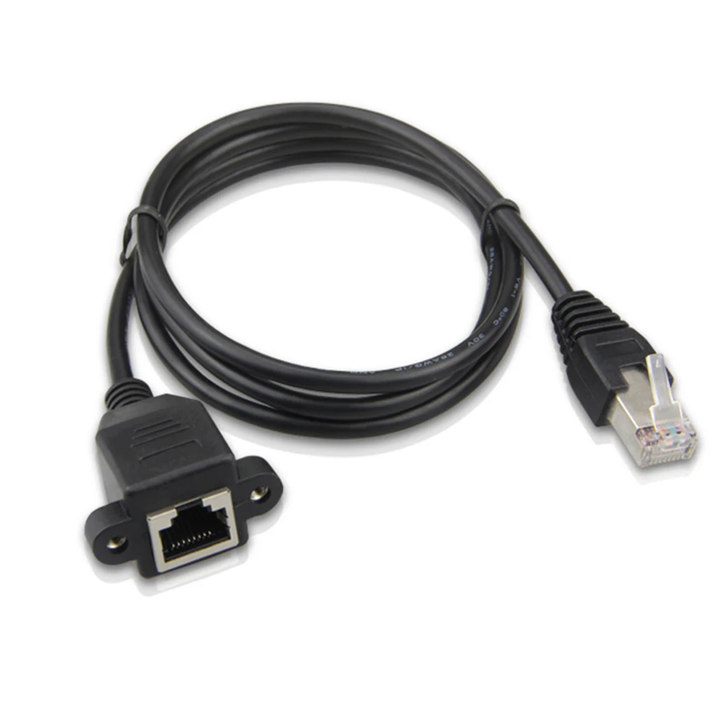 

2 м 8Pin RJ45 Ethernet LAN Удлинительный кабель штекер-гнездо сетевой Соединительный шнур