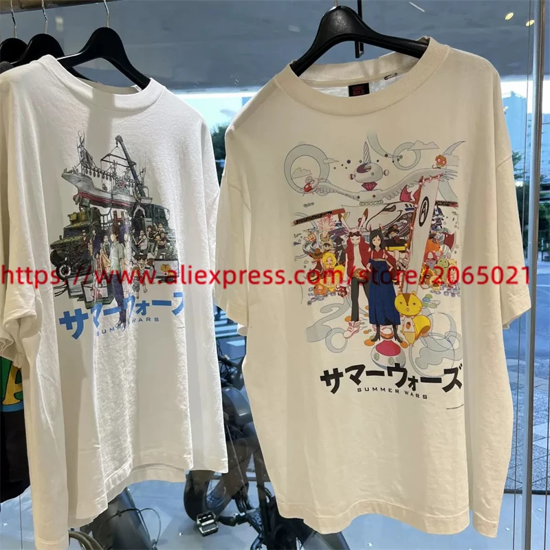 2024ss Saint T-Shirt Men Women High Quality Unisex Oversize Tee White Summer Style Top T Shirt