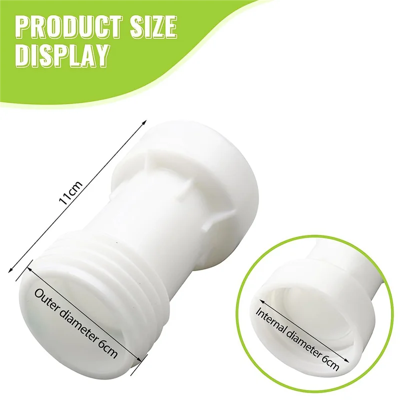 S60X6 IBC Тонный корпус Удлинительное соединение Пластиковое Пылезащитная трубка