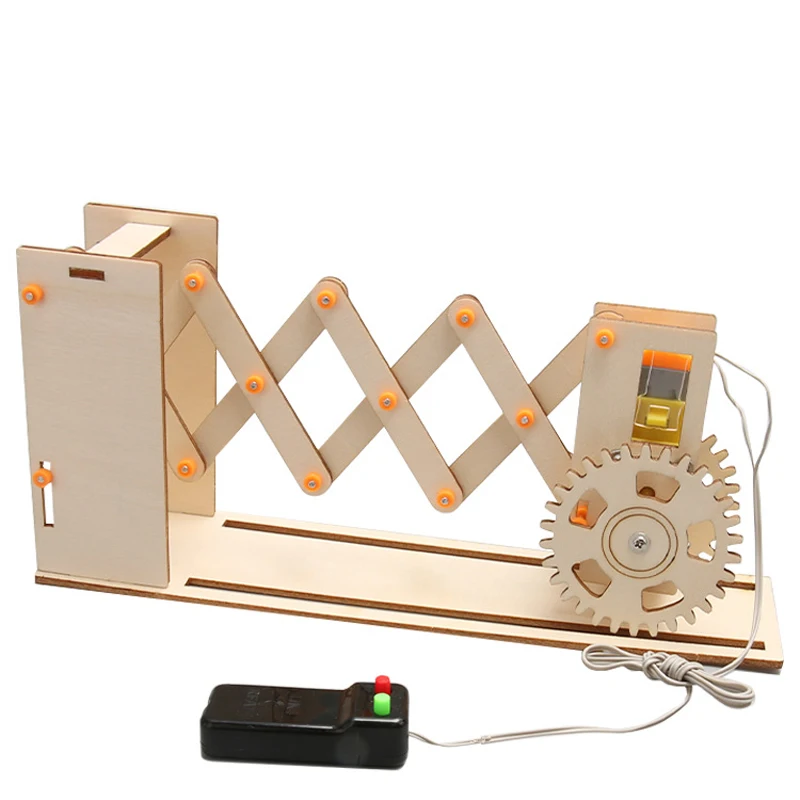 

Детская научная игрушка, физические технологии, гаджет, деревянная электрическая телескопическая дверь, набор кирпичей для творчества, обу...