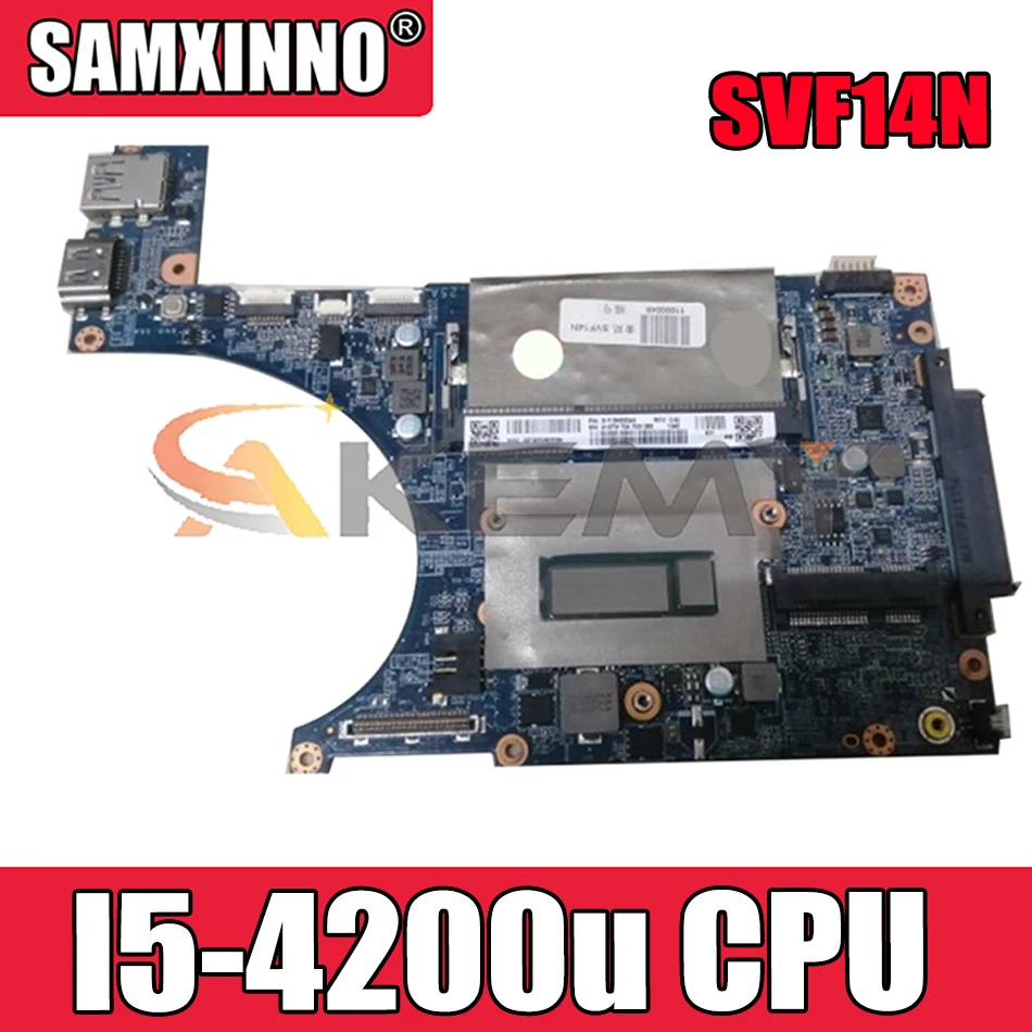 

Материнская плата AKEMY DA0FI2MB6D0 A1973171A для ноутбука VAIO SVF14N материнская плата для ноутбука HD4400 SR170