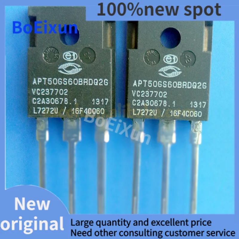 10 шт., APT50GS60BRDQ2G или APT50GT60BRDQ2G или APT50GS60BRDLG или APT50GT60BRDLG TO-247 50A, мощность 600 в