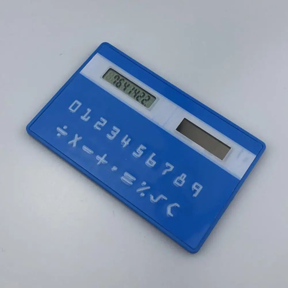 

Clear Screen Impact Resistant LCD Screen Student Calculator for Travel