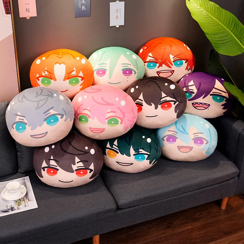 

Anime Ensemble Stars Cotton Stuffed Pillow Toys for Children Adults Saegusa Ibara Narukami Arashi HiMERU Tomoe Hiyori Sofa Decor