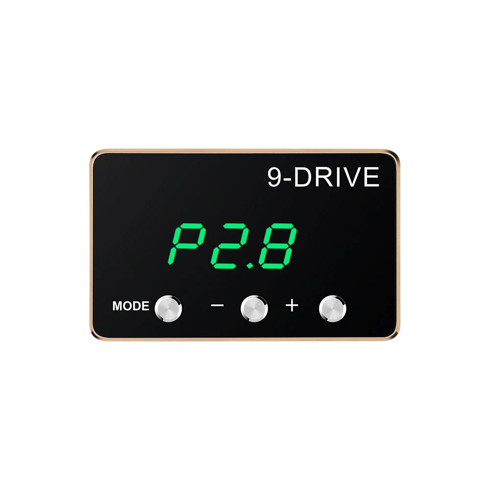 

Universal Car Accelerator Controller 9 Speed 5 Modes Booster Electronic Accessories 9x9 Riding Mode Clear Display Easy Adjust