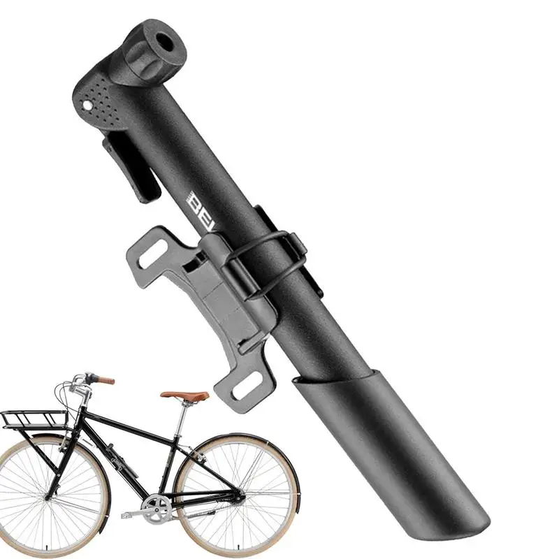 

Mini Bike Pump Manual Airproof 80PSI Bicycle Pump High Pressure Compact Bicycle Tire Repair Kit 80PSI Pump For Road Mountain &