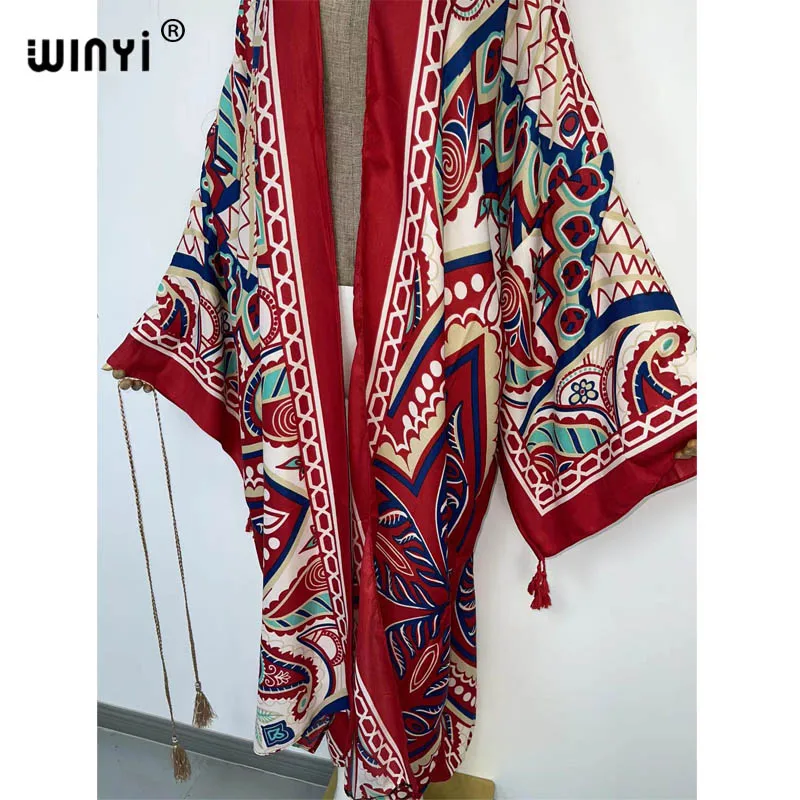 WINYI 2022 Модный летний женский кардиган Стич коктейль Элегантный пикантный Бохо
