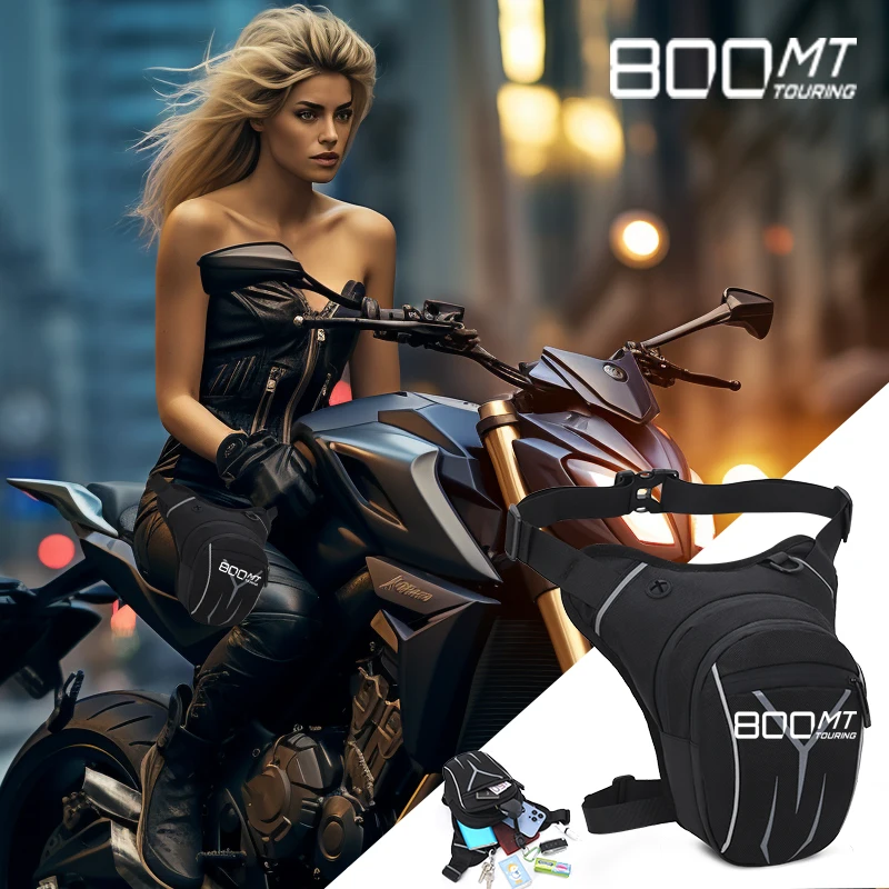 

For CFMOTO 800MT 800 MT 2021 2022 CF800 CF MT800 Motorcycle Waterproof Drop Waist Leg Bag Thigh Belt Hip Bum Military Tactical