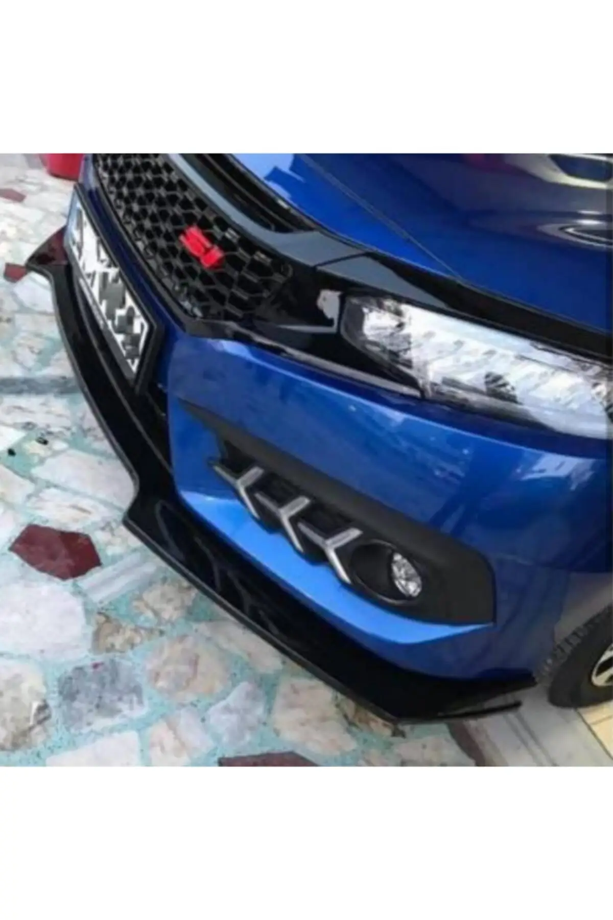 

Honda Civic Fc5 Ön Tampon Altı Lip 3 Parça Abs Plastik Piano Blac