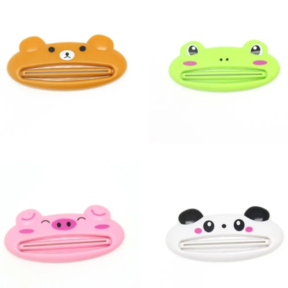 

Cartoon Dispenser Squeeze Tube Squeezer Easy Press Toothpaste Tube Dispenser Rolling Holder Bathroom Tools