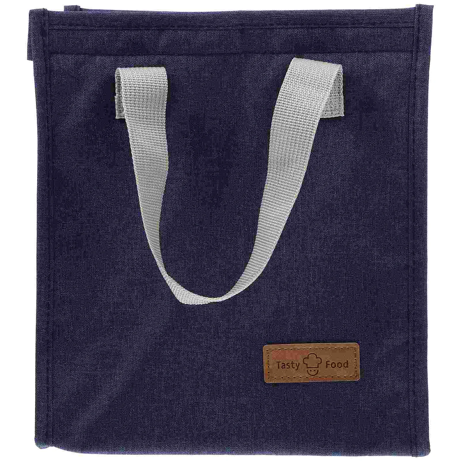 

Lunch Insulated Tote Box Bento Thermal Women Cooler Reusable Meal Insulation Container Containers Preservation Storage Pouch