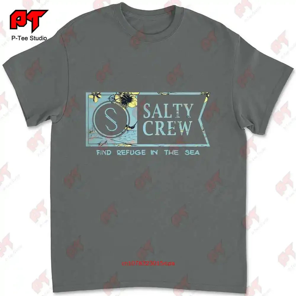 Мужская маленькая футболка Alty Crew Find Refuge In The J0W7