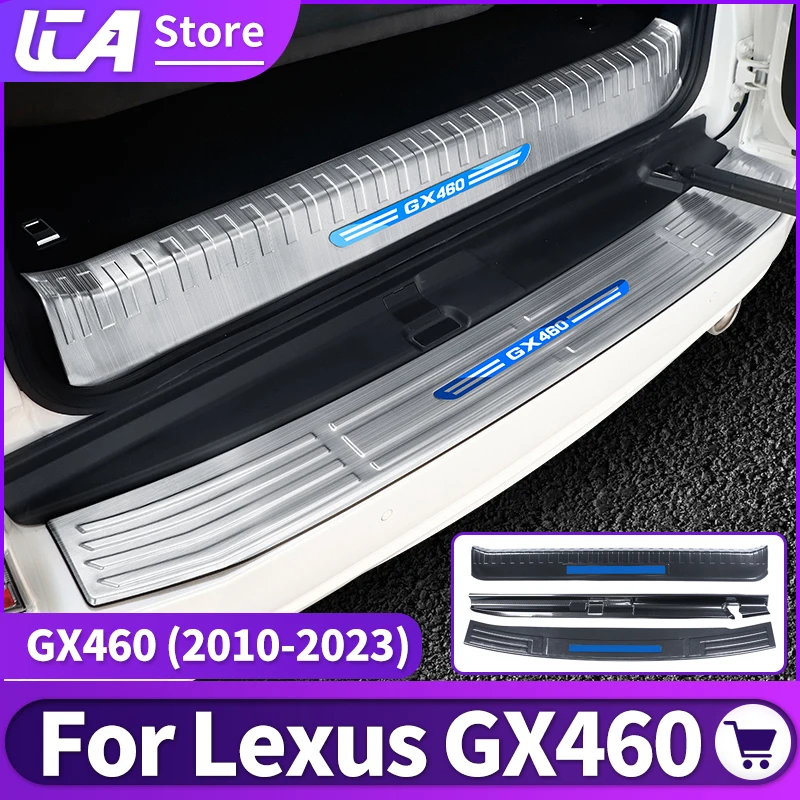 For Lexus GX460 GX 460 2010-2022 2021 2020 2019 Threshold Modification Accessories Luggage Tail Door Guard Board Door Protector