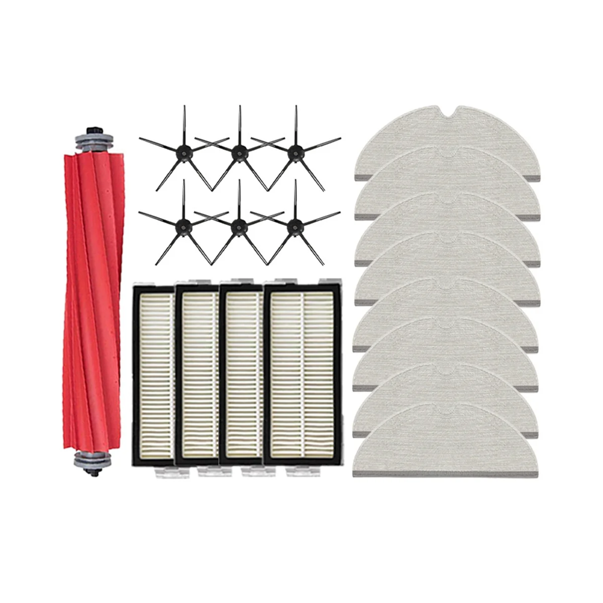 

For Roborock Q7 Max,Q7 Max+,Q7 Plus,T8 Hepa Filter Robot Vacuum Cleaner Spare Parts Main Side Brush Mop Cloth