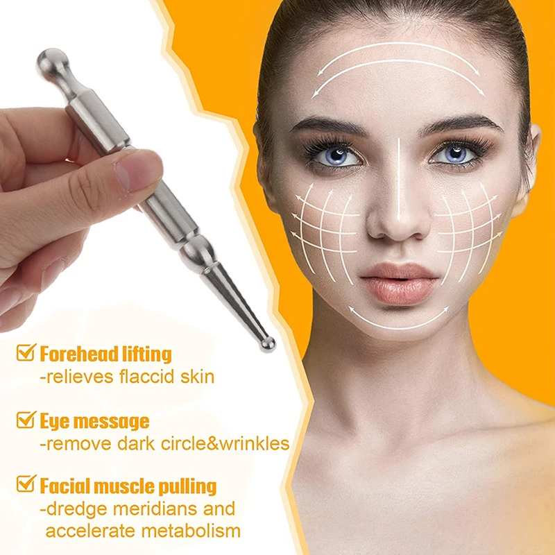 Акупрессурная панель из нержавеющей стали для глаз подводная ручка лица