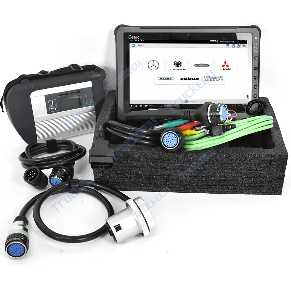 F110 планшет для MB Star C4 SD Connect Compact 4 диагностический инструмент WIFI Vediamo DTS Benz Car Truck