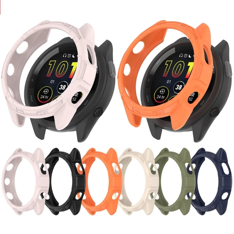 

Soft TPU Screen Protectors for Forerunner265/265S Watch Cover Scratch-resistant Protective Cover Bumper Shells