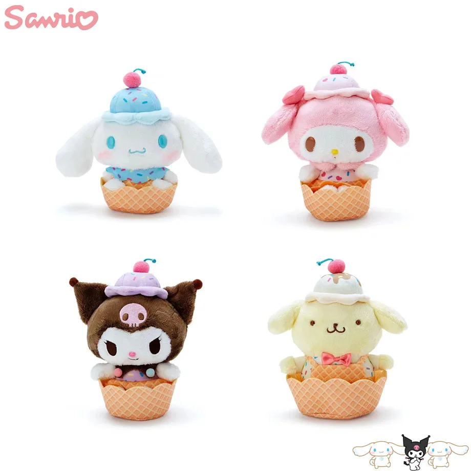 

Sanrio Plush Cartoon Kawaii My Melody Kuromi Cinnamoroll Kt Cat Purin Dog Plush Toy Anime Stuffed Cute Plushie Pendant Doll Toys