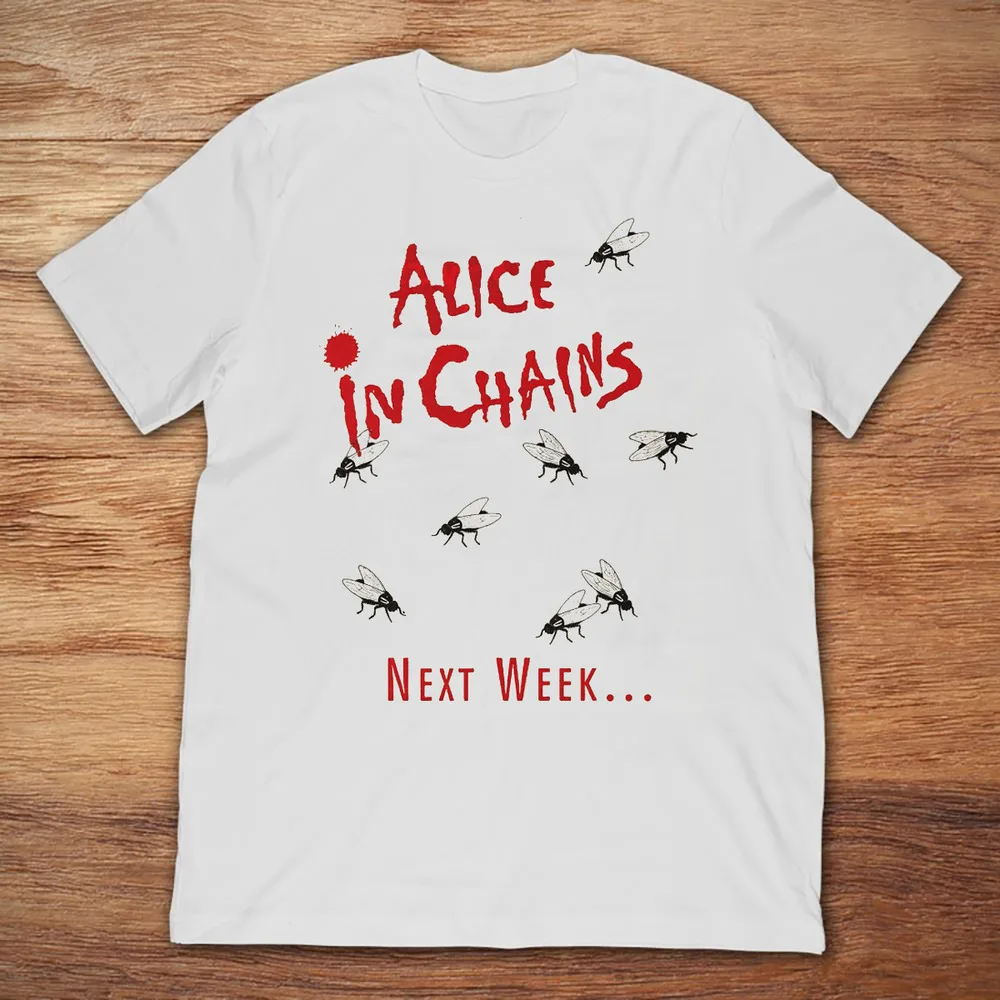 Футболка Alice in Chains Band Tour Gift For Fan SA161 высокое качество 100% хлопок с коротким рукавом