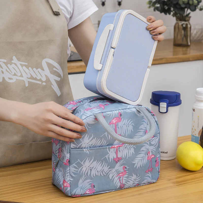 

Insulation Bag Lunch Box Pocket Food Keep Fresh Gadget Home Kitchen Accessory Convenient Storage Container Kitchen Carry Out